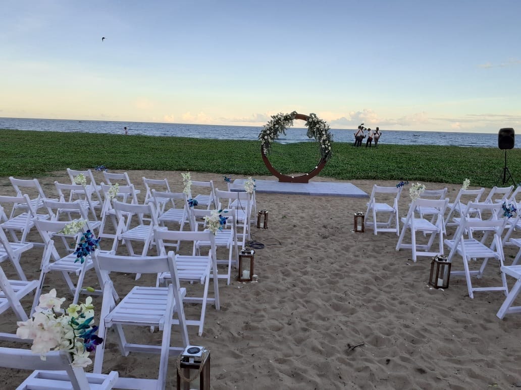 Beach resort for wedding in ecr