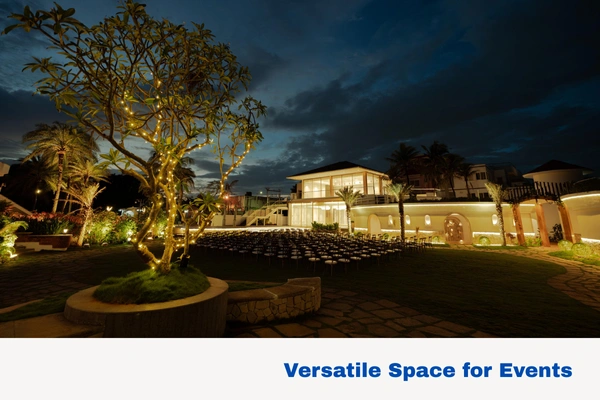 Beach resort for wedding in ecr