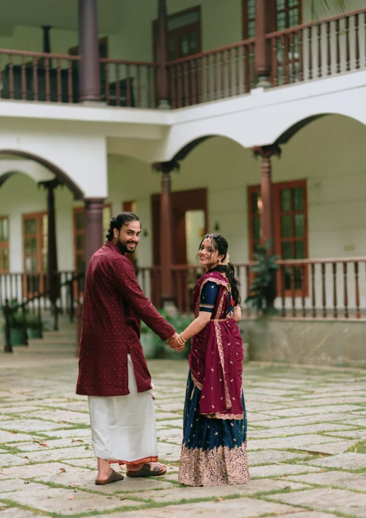 Engagement venue with elegant architecture and romantic outdoor spaces